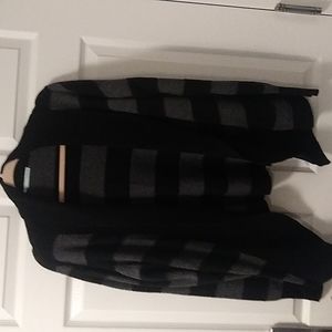 Black and Grey striped Maurices sweater